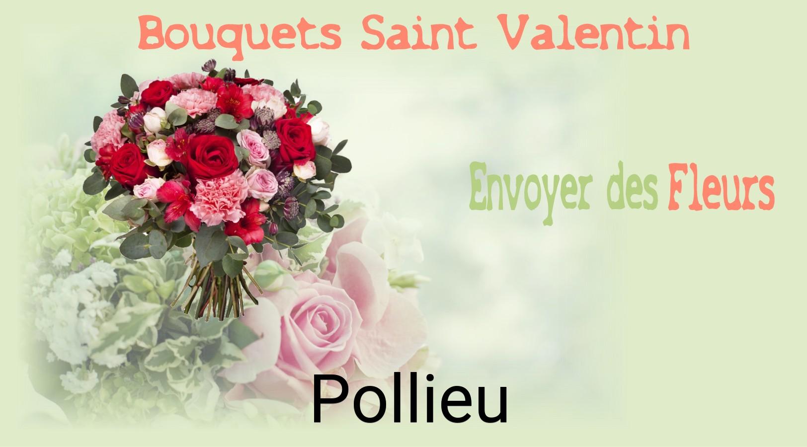Roses de Saint-Valentin livrées à Pollieu